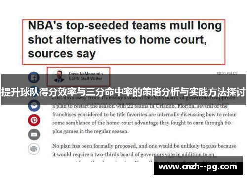 提升球队得分效率与三分命中率的策略分析与实践方法探讨